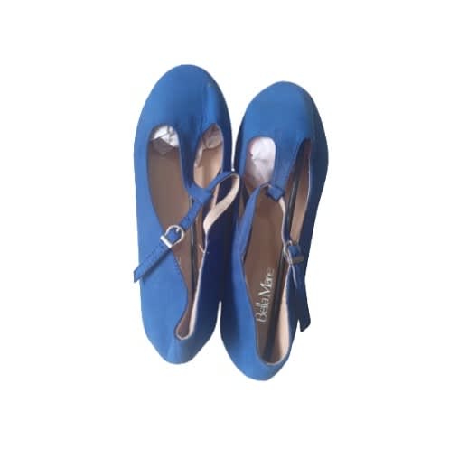 Ladies loafer Shoes - Blue