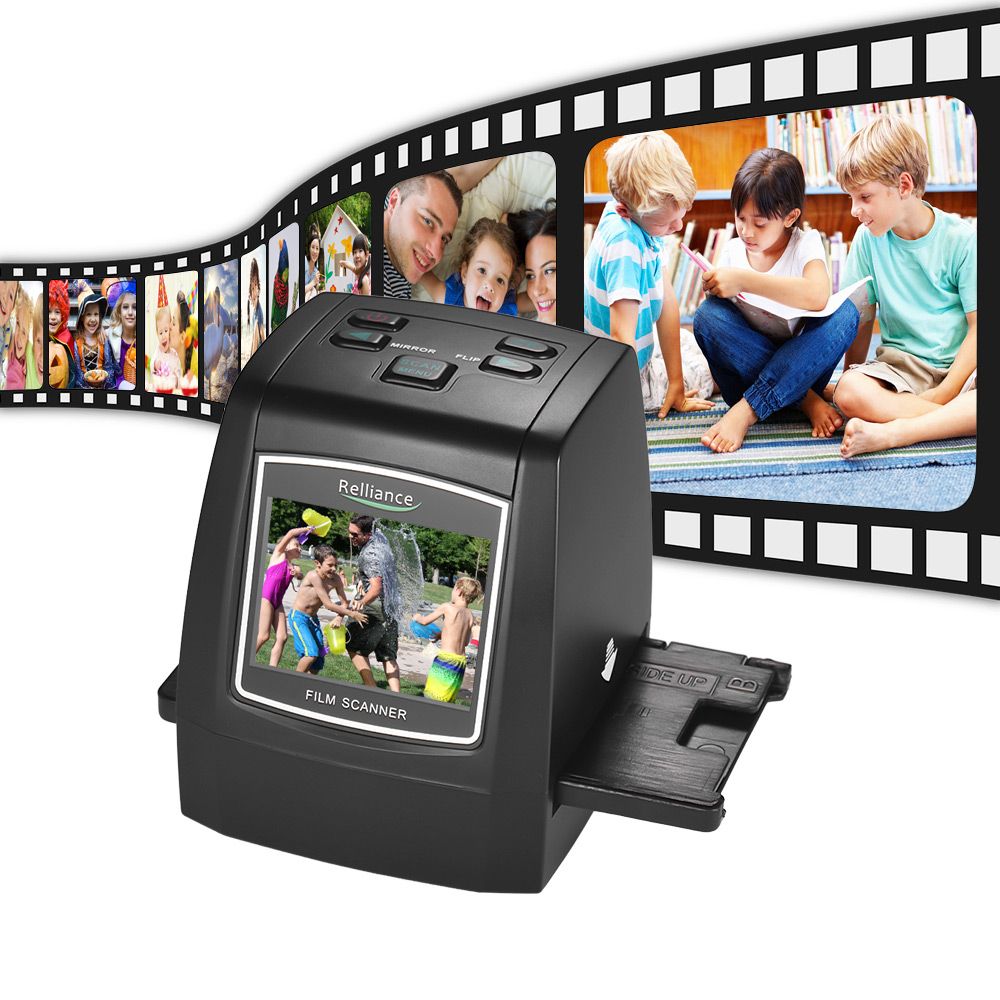 Film Scanner High-Resolution 14MP/22MP Film Slide Scanner