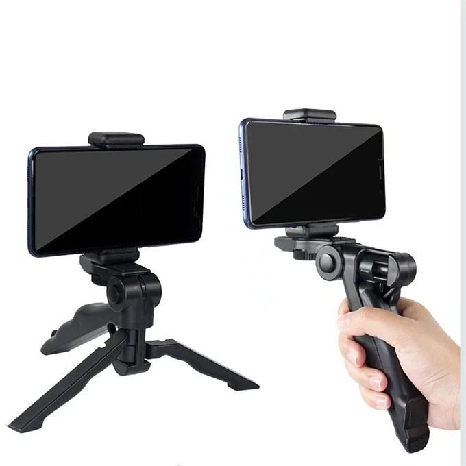 Smartphone Vlog Kit with LED Video Light Microphone Phone Clip Tripod for Live Vlog Video Shooting Selfie