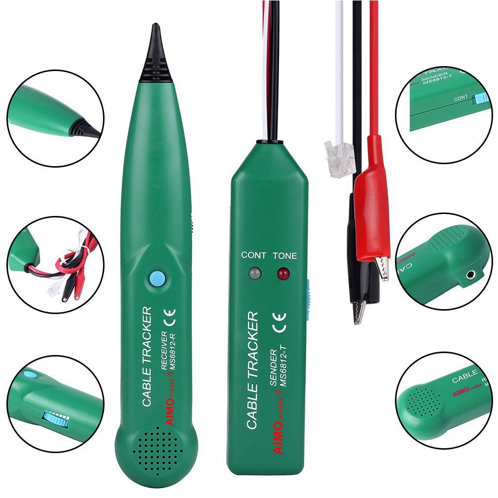 1 Pcs New 6F22 (9V) Telephone Phone Wire Network Cable
