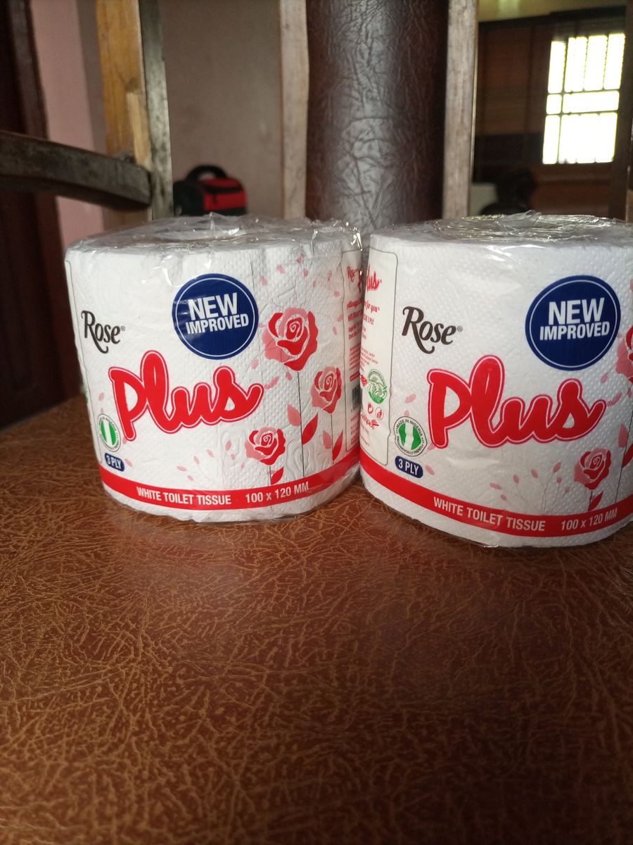 New Improved Plus White Toilet Tissue × 48Pcs.