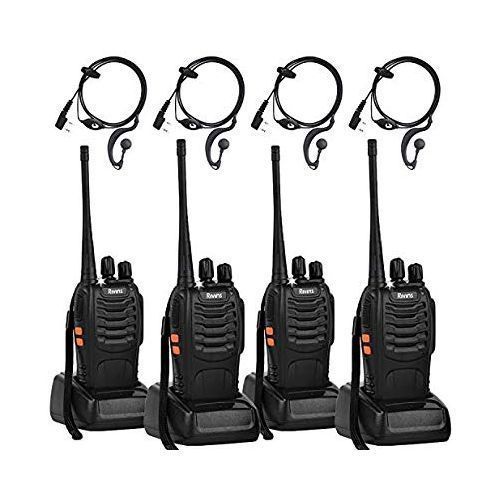 4 - Pieces Walkie Talkie Radio With Earpiece BF-888S