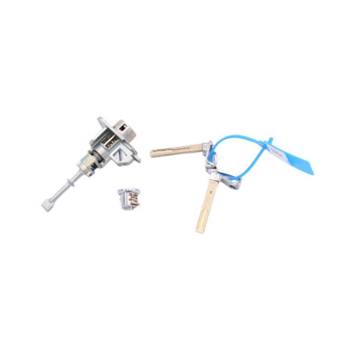 Car Door Lock Cylinder 2 Keys & -Glove Box Set Fit for 2013-2018