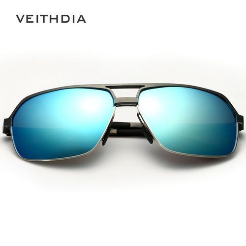 Men's Polarized Sunglasses Aluminum Magnesium Frame Reflector 6521    CUIII