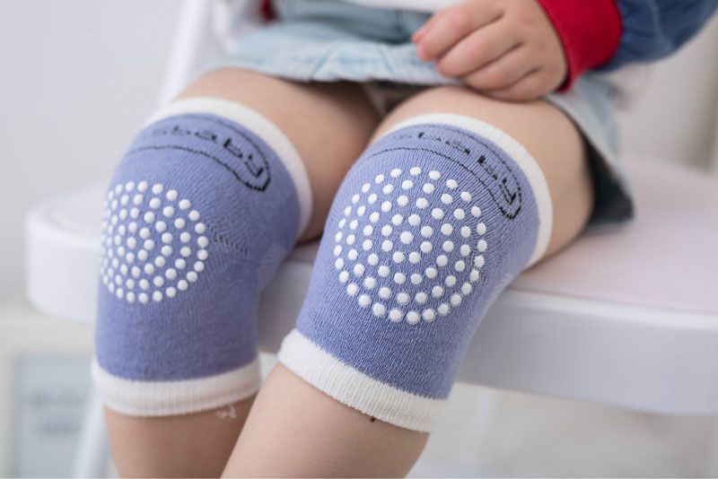 Cotton 1pair Rayseeda Crawling Quality Baby Kneepads High