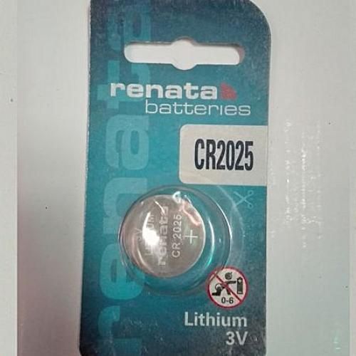Cr 2025 Renata 3v Lithium Battery