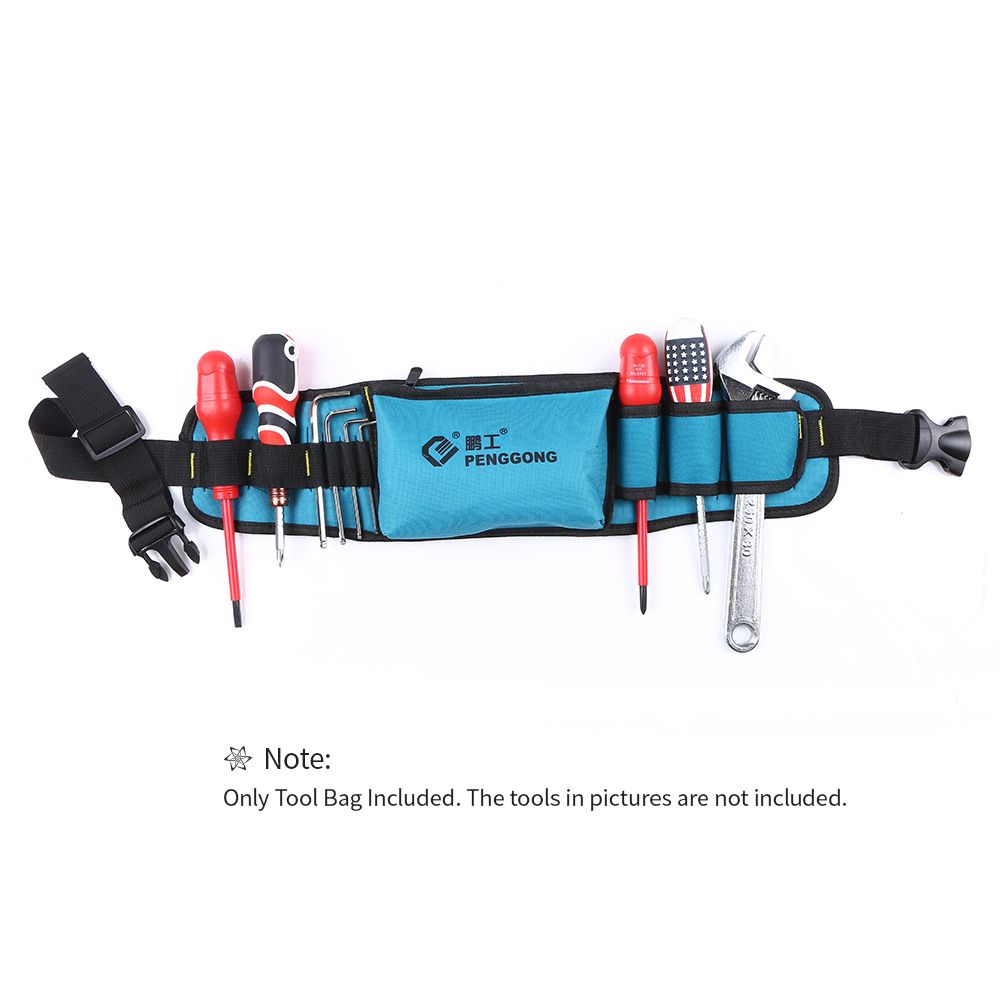 Electrician Bag Pockets Pouch With Organizer For Hammer Repair Tools Belt Chisel Waist Tool Tool Repairing Carpenter Pockets