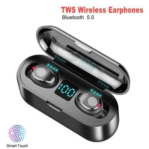 Wireless 5.0 Bluetooth Headset 8D Stereo Hear Pod