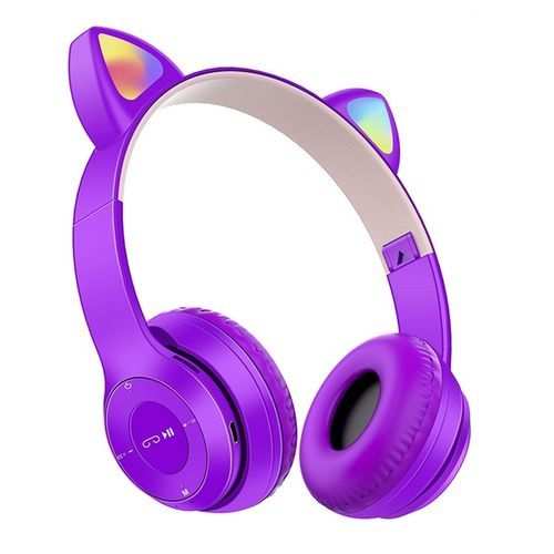 Wireless Cat Ear Headphones For Children Bluetooth Headset