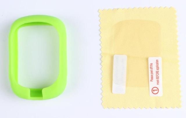 Cheap  Outdoor Cycling Edge 130 computer Silicone Rubber Protect Case + LCD Screen Film Protector Cheap For  130