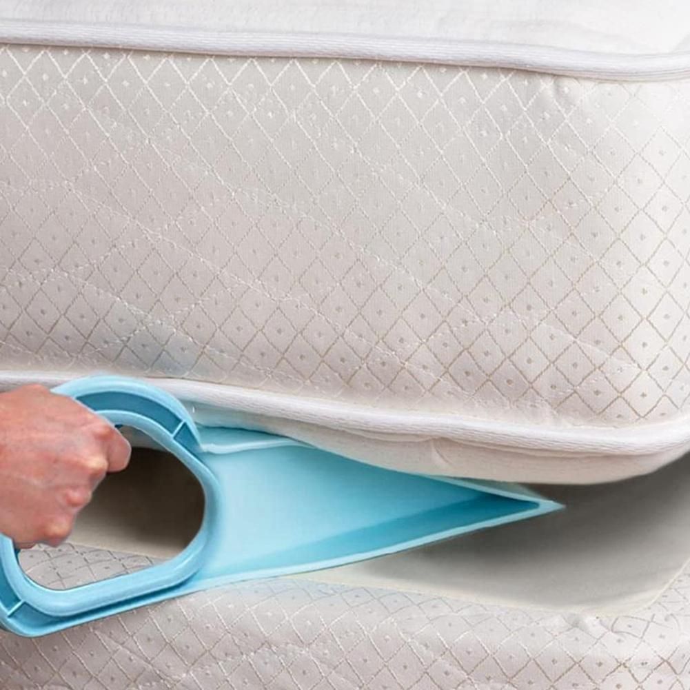 2Pcs Ergonomic Mattress Wedge Elevator for Fitted Sheet -