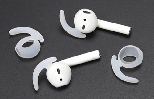 2Pcs In-Ear Eartips Earbuds Earphone Case Cover Skin For For AirPods For IPhone 7