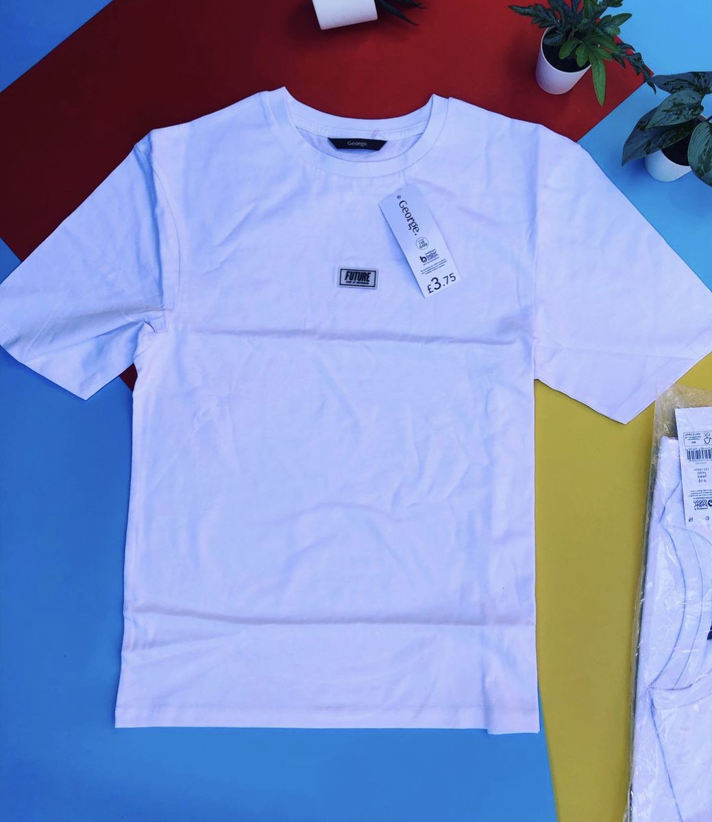 Kids White Sports T-Shirt