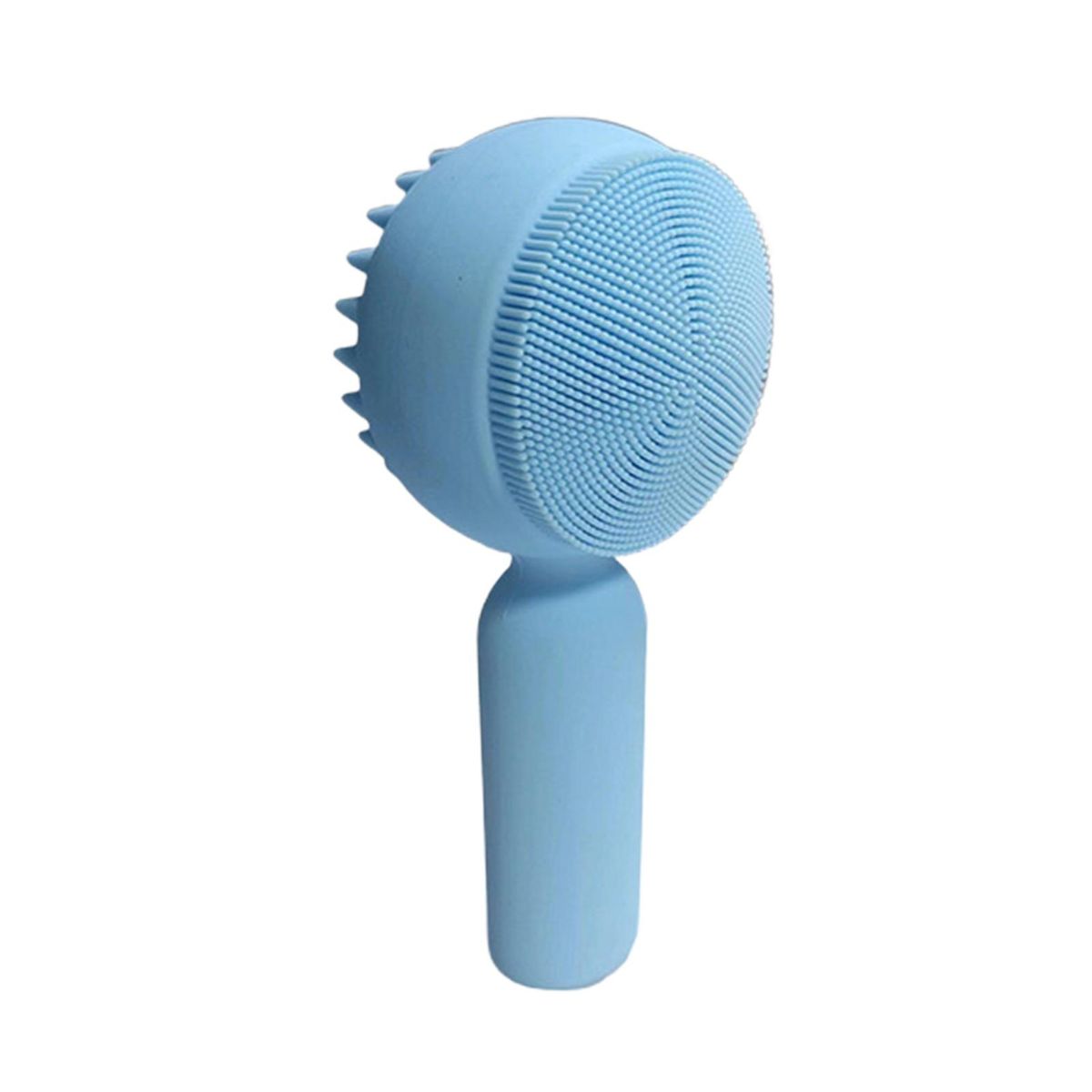 Face Scrubber Men Women Silicone Face Scrubber Light Blue
