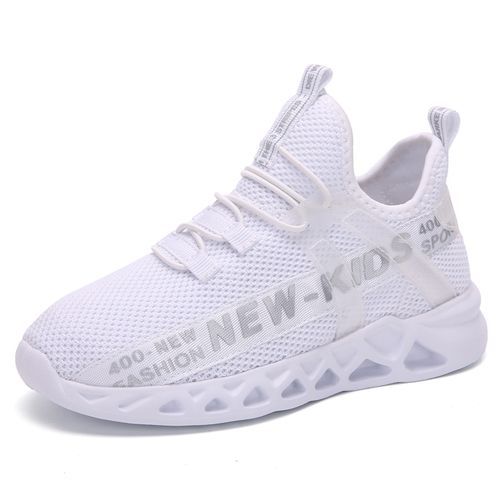Kids Casual Shoes Fashion Children Sneakers White