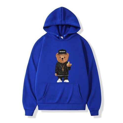 Plain Unisex Hoodie Sweatshirt