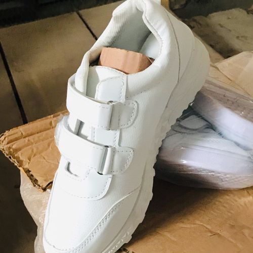 Unisex White Sport/School Canvas For Kid