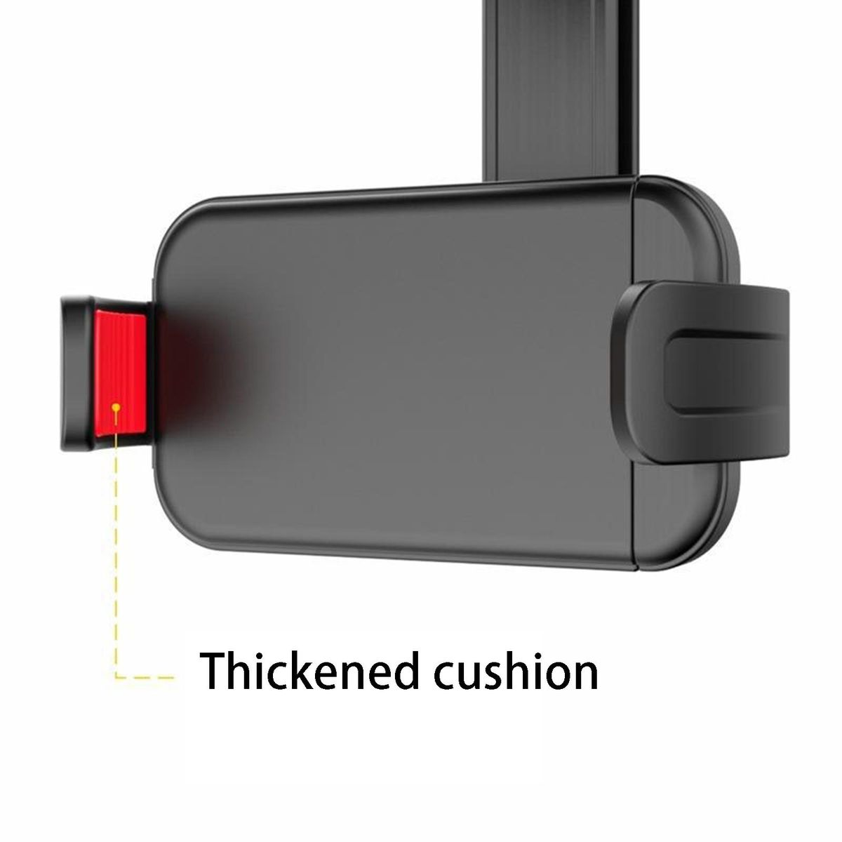 Car Phone Bracket Rearview Mirror Smartphone Stand Bracket Red