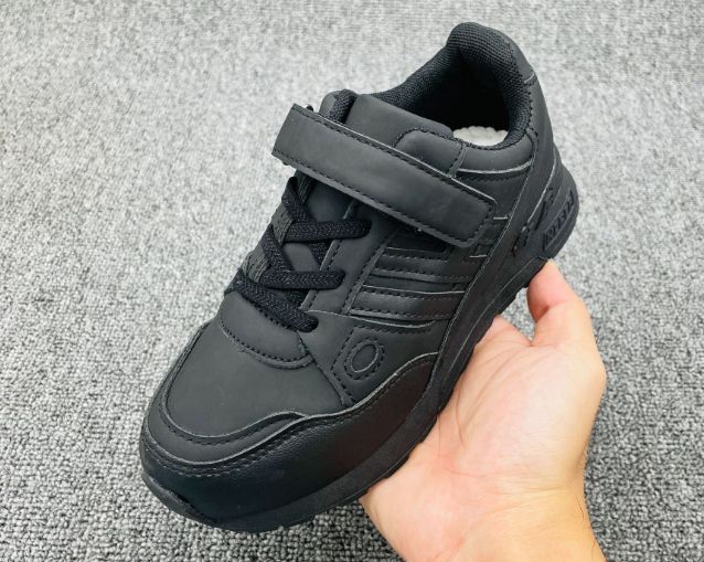 Boy Chilldren School Shoe -Black