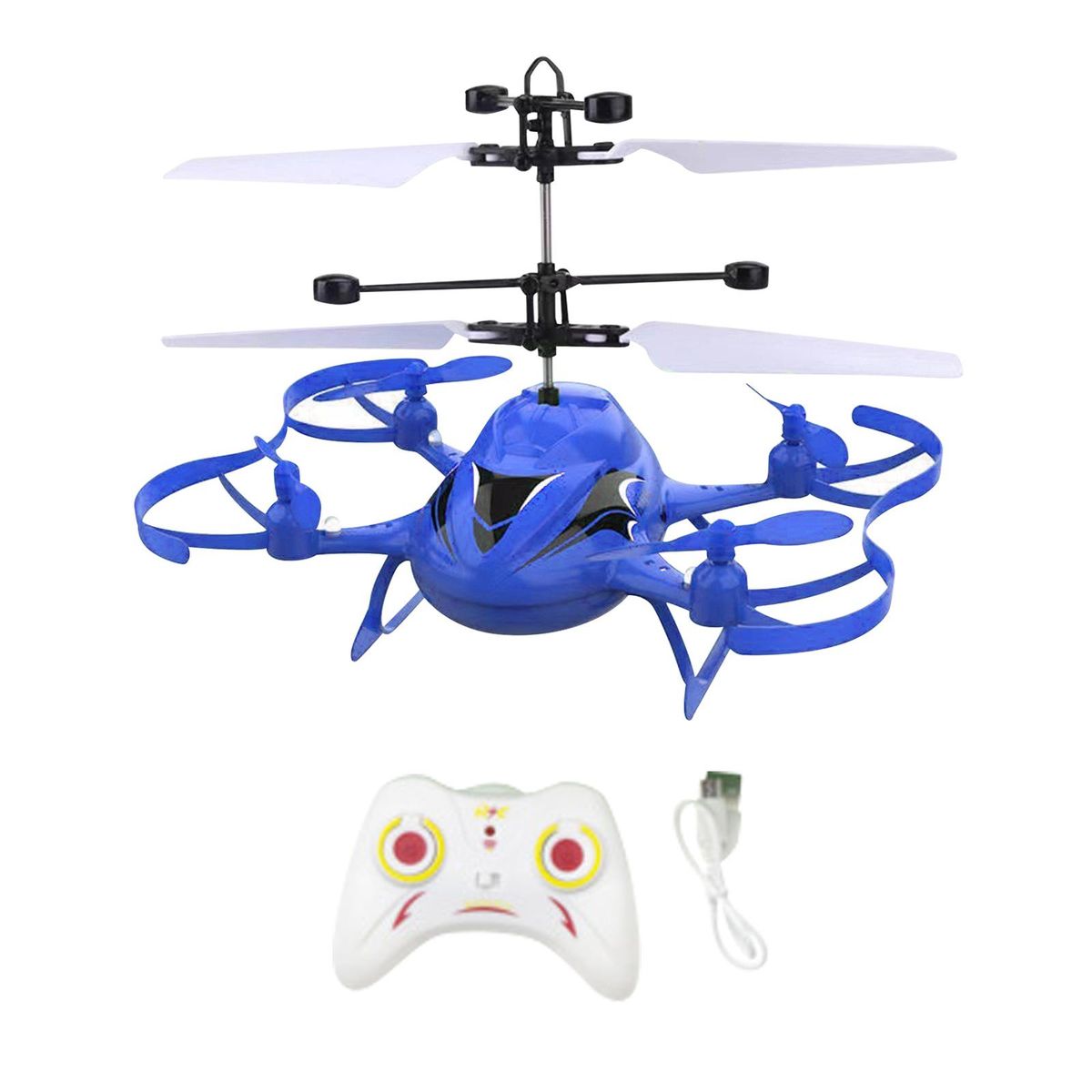 RC Induction Helicopter USB Battery Drop Resistant Style D