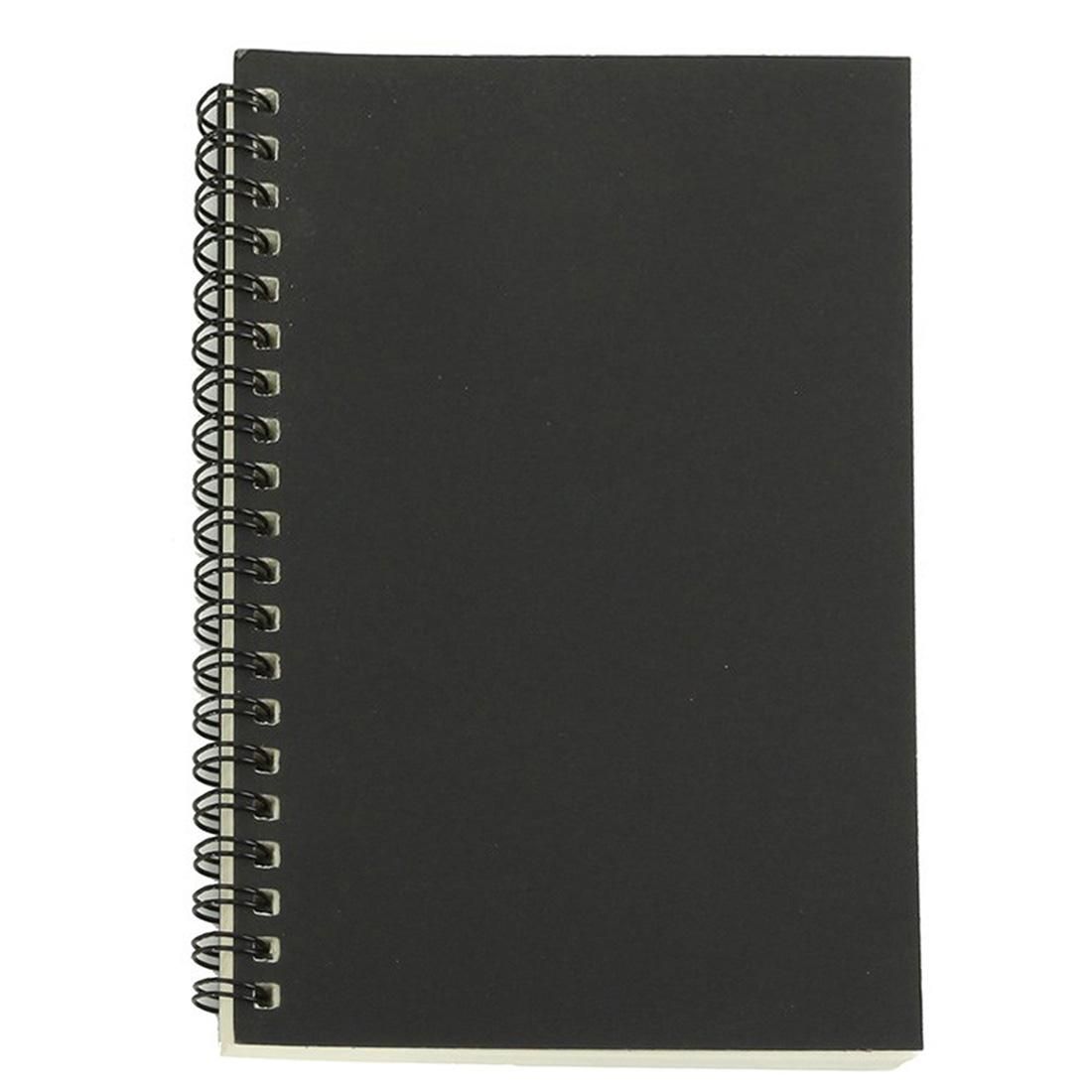 Retro Kraft Coil Sketch Sketchbooks Blank Notebook Creative