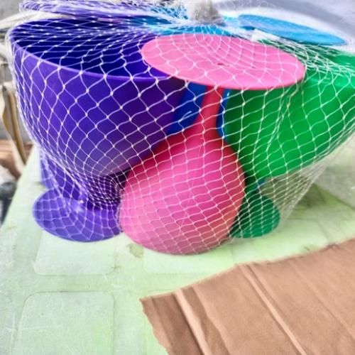 6 Piece - Set Of Plastic Wine Cups