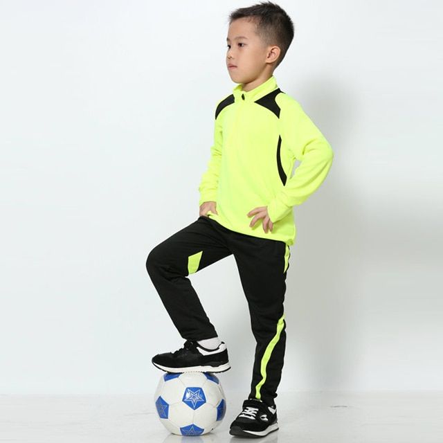 Child Football Tracksuits Sports Suits