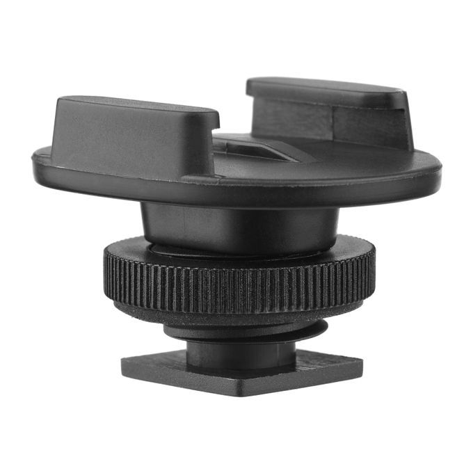 Sports Camera Cold Shoe Mount Adapter With 1/4 Inch Screw