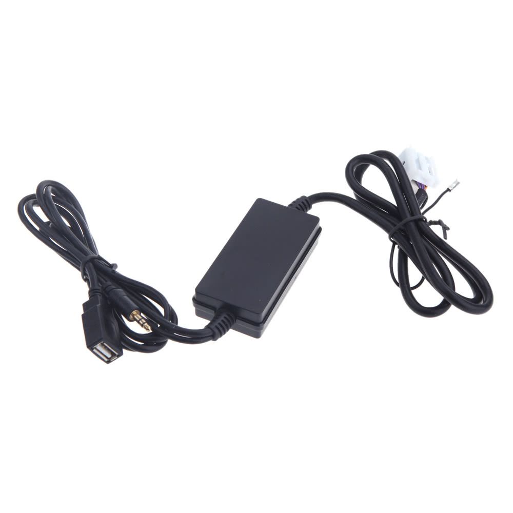 Auto Car USB Aux-in Adapter MP3 Player Radio Interface For