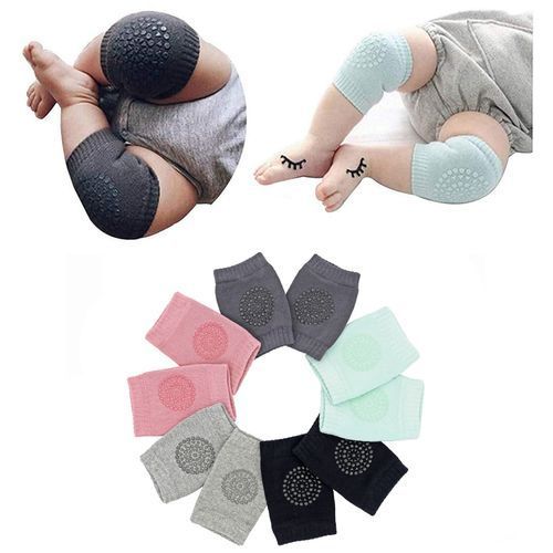 Baby Elastic Anti-Slip Knee Pad For Crawling-1 PAIR