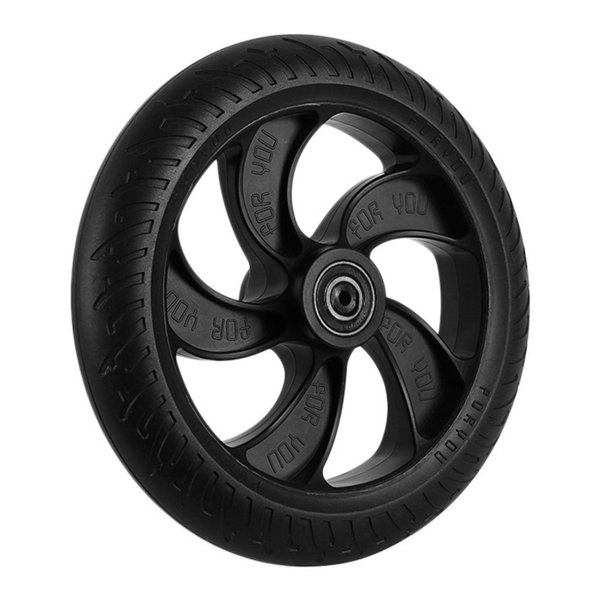 8in Solid Tire Electric Scooter Solid Tire PU Tire Shock