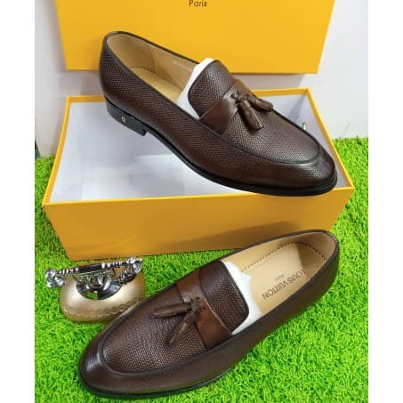 Italian Leather Brown Design Shoe
