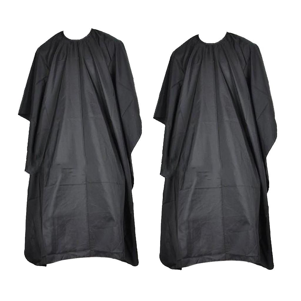2Pcs Hairdressing Barbers Cape Gown Hair Cutting Cloth For Kids And