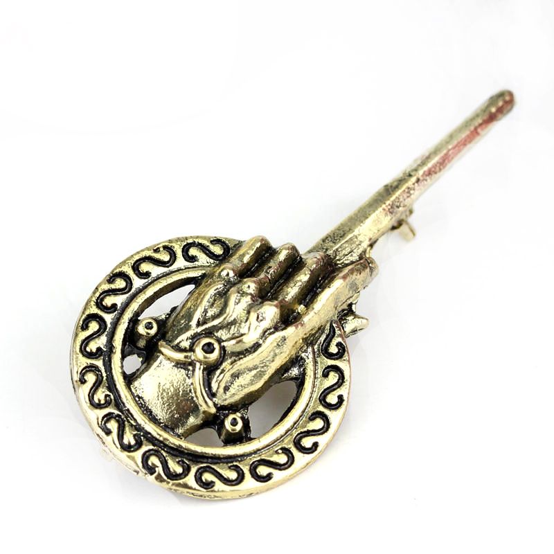 Hand Of The King Lapel Inred Authentic Prop Pin Badge Brooches Movie