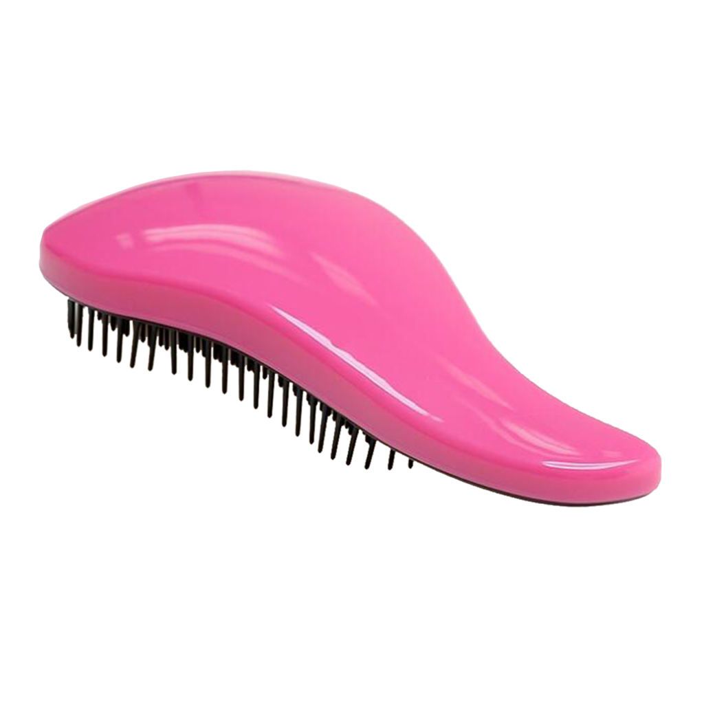 8 Color Hair Detangling Brush Glide Thru Detangler Comb For Rose