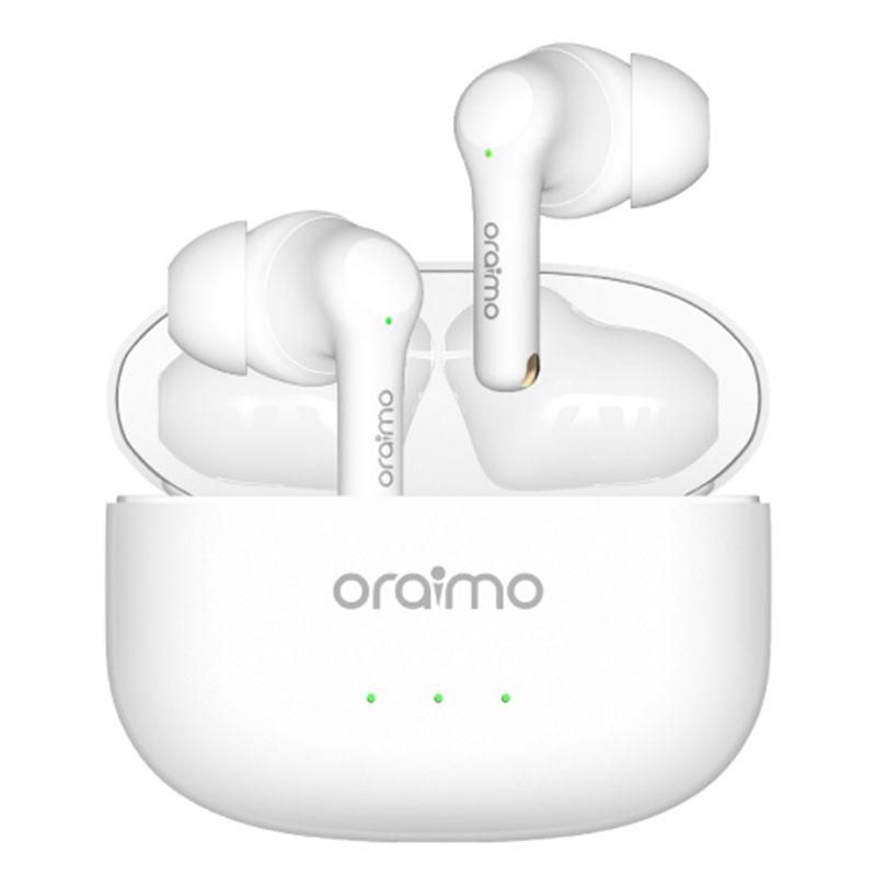 Oraimo OEB-E104D FreePods 3 TWS BT 5.2 Portable Sports Headset with 500mAh Charging Case Stereo Earbuds