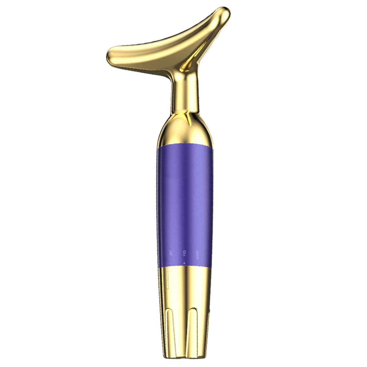 Vibrating Neck Massager Vibrantlift Neck Massager Enhance Skin Purple