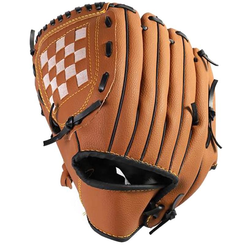 Sports 2 Colors Glove Softball Right Hand for Adult ,Brown