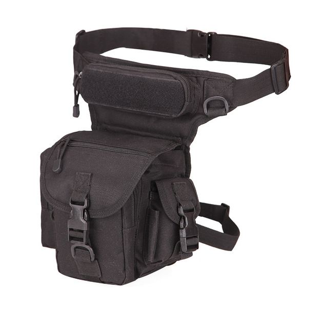 Military Tactical Drop Leg Bag Tool Fanny Thigh Hunting Bag