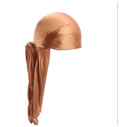 Luxury Plain Silky  DURAG - Brown