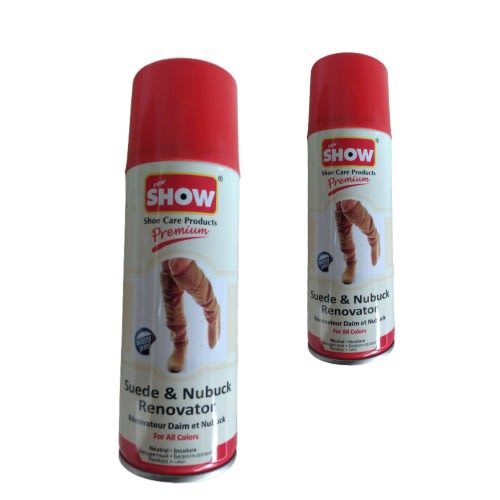 Suede Shoe Spray Polish - Neutral - 2pcs