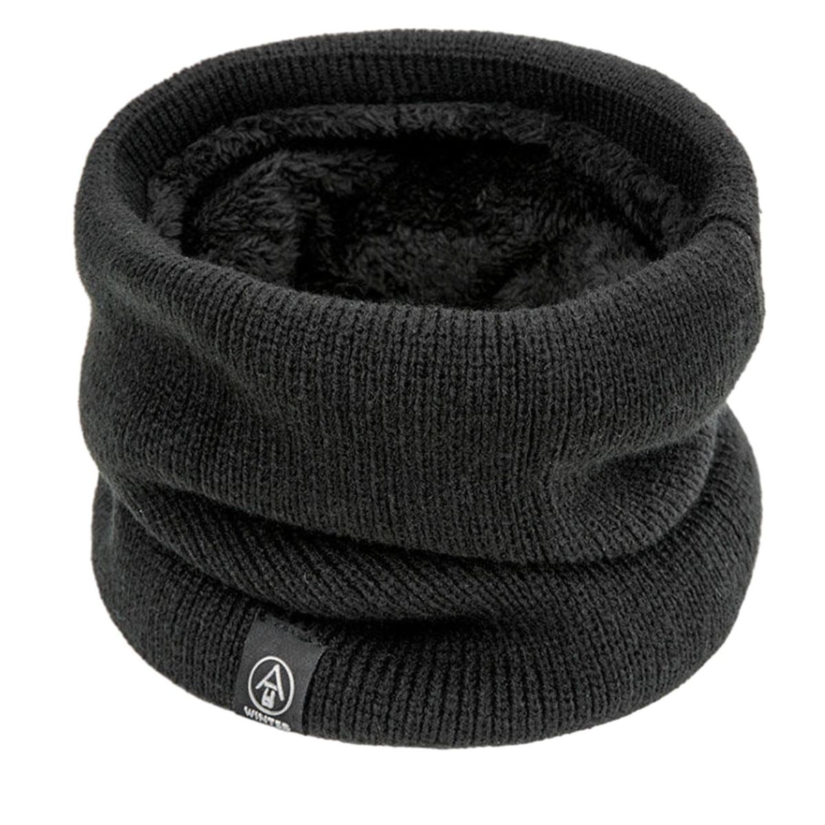 Winter Neck Wrap Cozygear Unisex Plush Neck Wrap Warmth for Outdoor Black