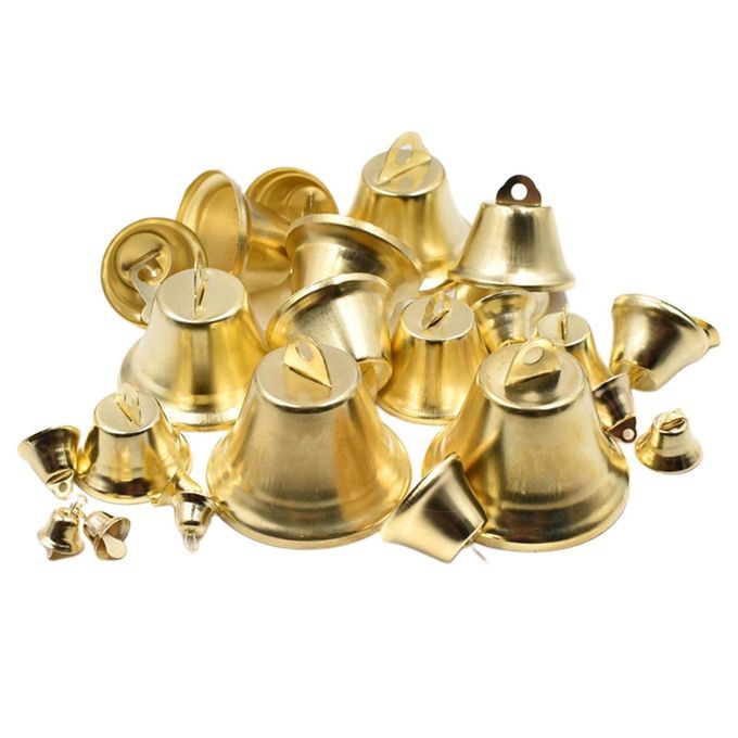100pcs Jingle Bells Crafting Art Decor Christmas Wedding Hanging