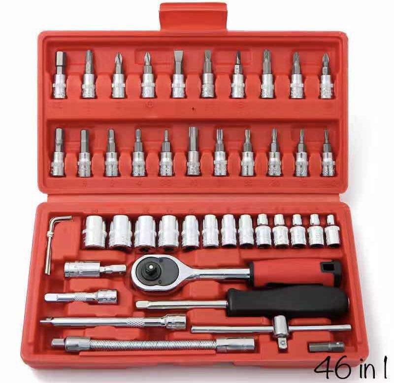46 In 1 Wrench Set Spanners
