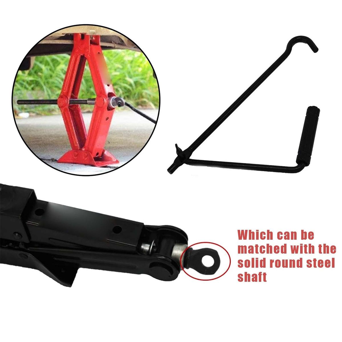 Automobile Car Tire Wheel Jack Wrench For  Jack For