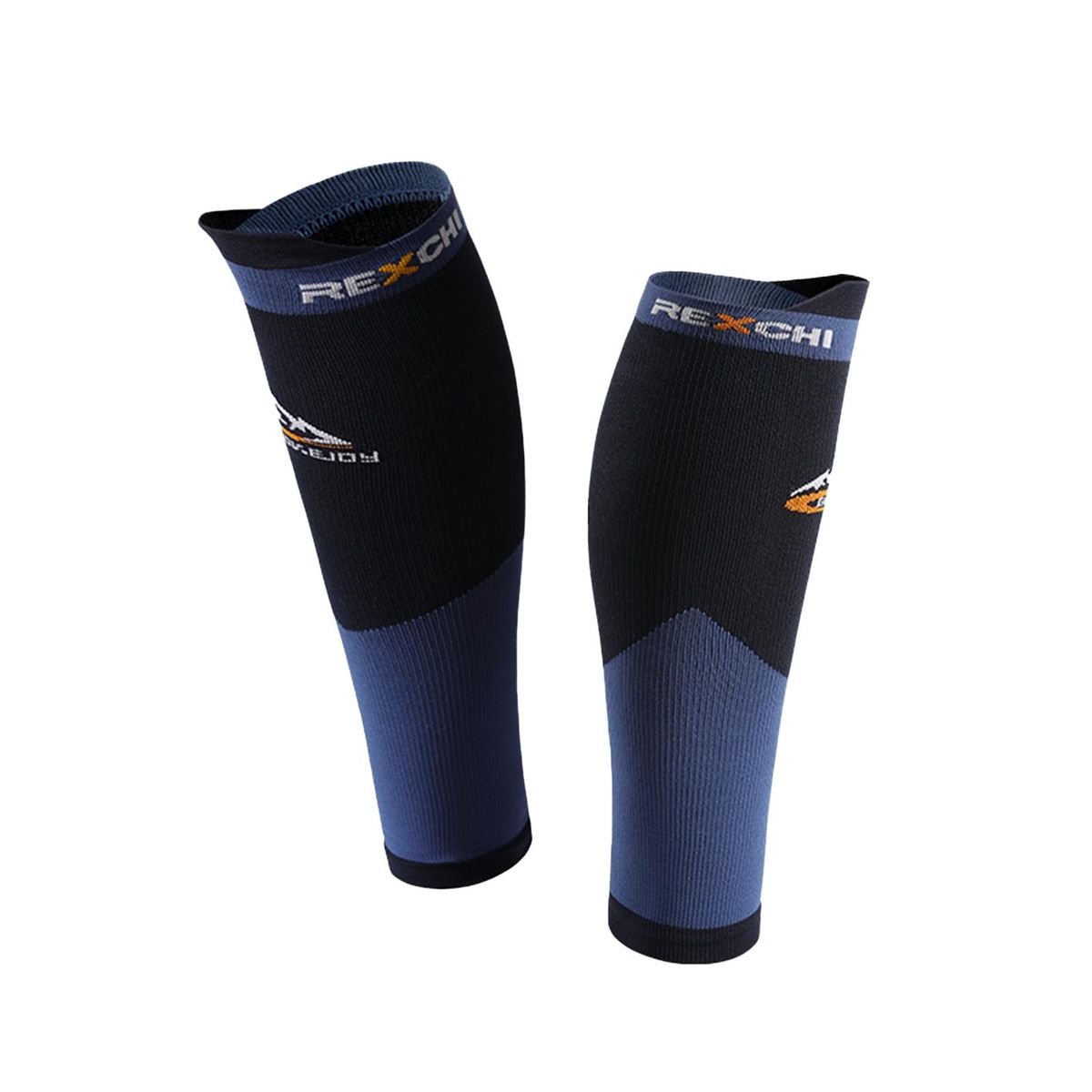 1 Pair Leg Sleeves Cycling Shock Absorption Leg Sleeves Blue
