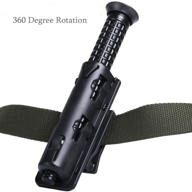 360 Degree Rotation Baton Case  Expandable  Stick Pouch Holder Defense Outdoor Hunting Accessories SAB