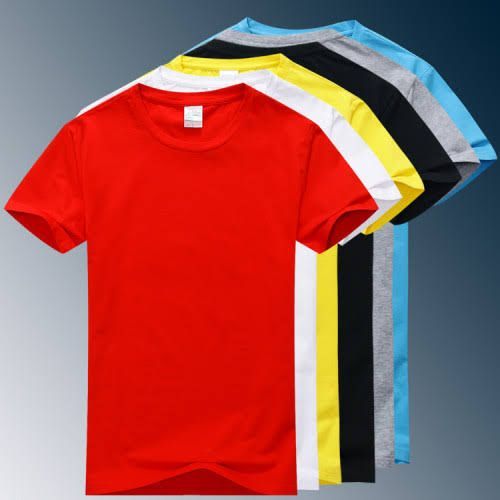 6in1 Plain Roundneck Polo_w/b/s/y/r/g