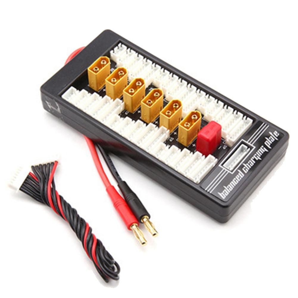 Multi 2S-6S Lipo Parallel Balanced Charging Board XT60 Plug