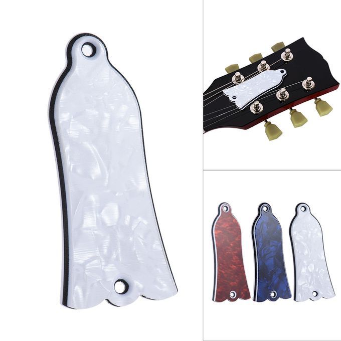2 Holes Bell-shaped Truss Rod Cover Plate Scroll Plate